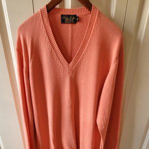 Brooks Brothers All Cotton V-Neck Pullover. Size XL.  NWOT.